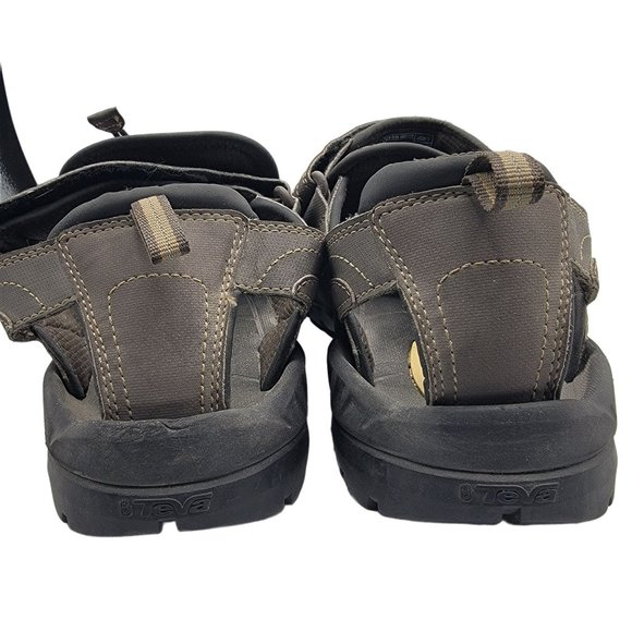 Teva Forebay Mens 12 Brown Fisherman Sport Hiking Sandals ShocPad 1001116 main image 9